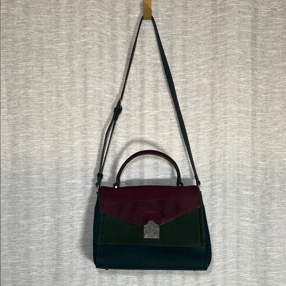 Parfois Color Block Women's Satchel Crossbody Bag